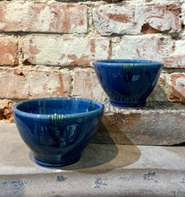Load image into Gallery viewer, Blue bowls