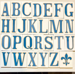Authentic New Orleans Street Tile LETTERS
