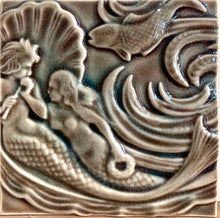 Load image into Gallery viewer, Mermaid Tile- Angular
