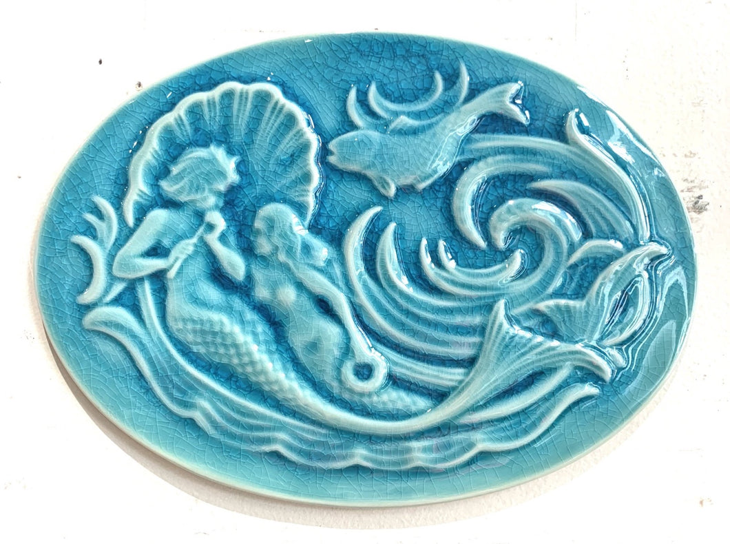 Mermaid Tiles- Oval