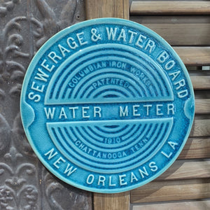 Water Meter Tile, New Orleans Water Meter